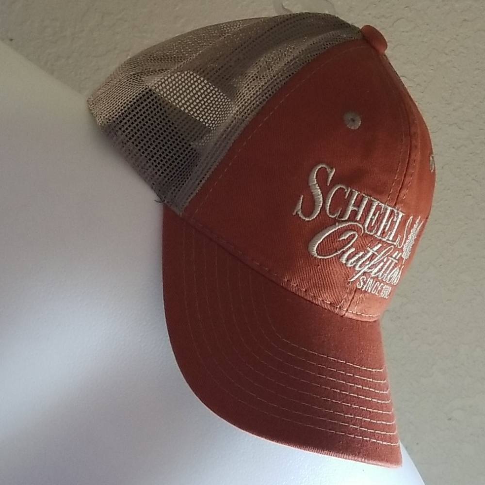 Scheels outfitters trucker hat NEW‎